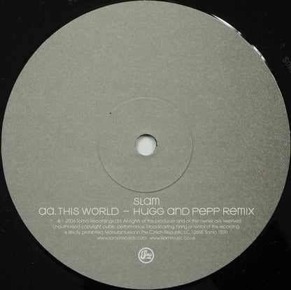Slam : This World (Remixes) (12", RP, Gen)