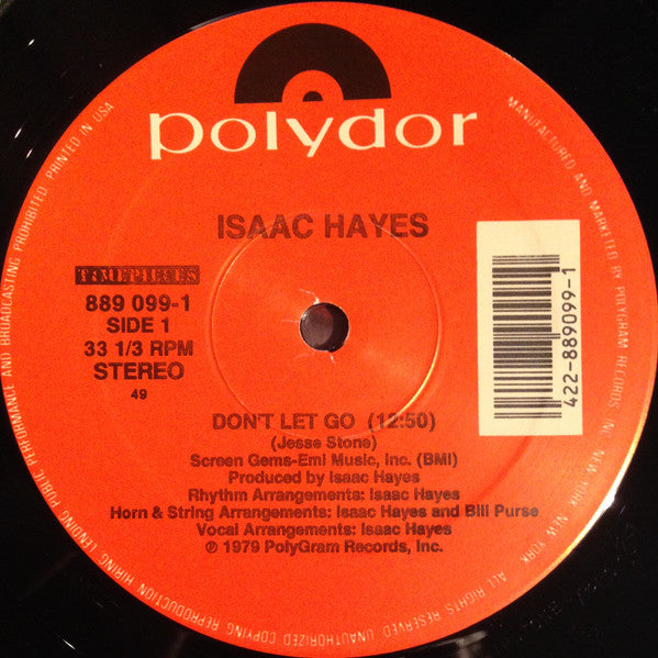 Isaac Hayes / Roy Ayers : Don't Let Go / Don't Stop The Feeling (12", RE)