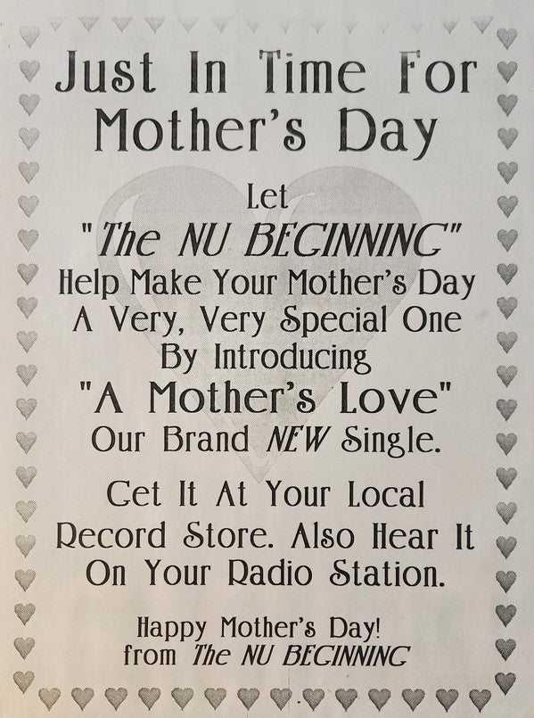 Nu Beginning : Mother's Luv (12")