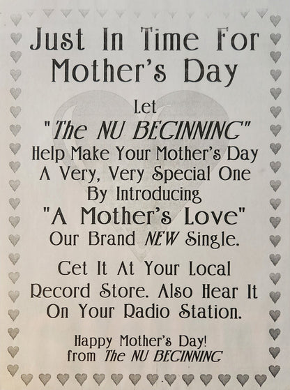 Nu Beginning : Mother's Luv (12")