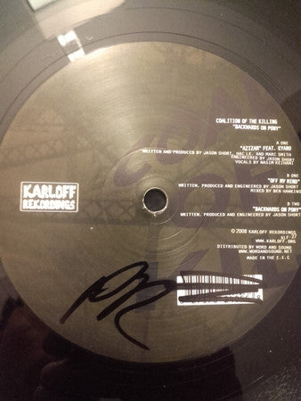 Coalition Of The Killing : Backwards On Pony EP (12", EP)
