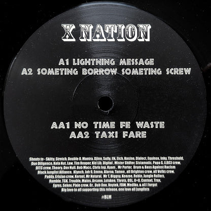 X Nation (2) : Manners & Respect  (12", EP)