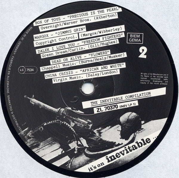 Various : Small Hits & Near Misses - The Inevitable Compilation (LP, Comp)