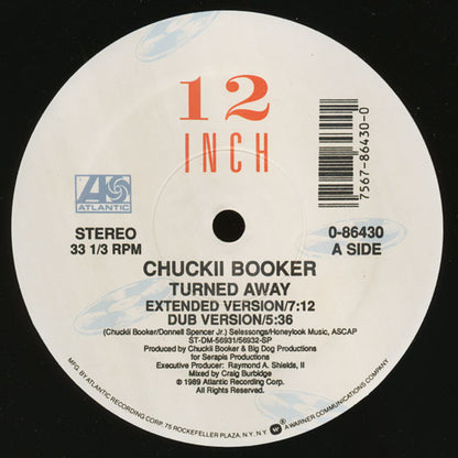 Chuckii Booker : Turned Away (12")