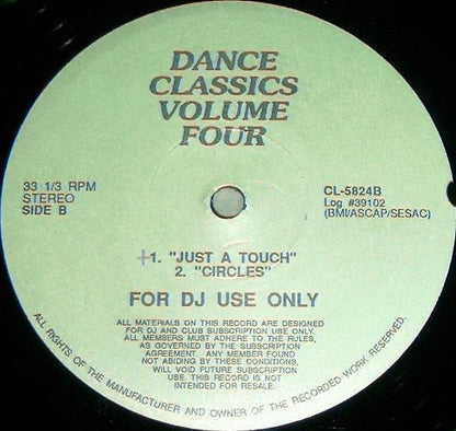 Various : Just Be Good To Me / Just A Touch / Circles (LP, Promo, Unofficial)