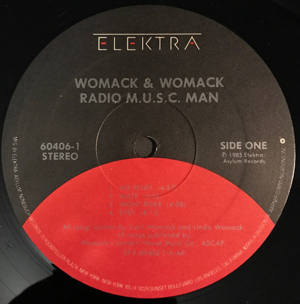 Womack & Womack : Radio M.U.S.C. Man (LP, Album)