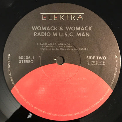 Womack & Womack : Radio M.U.S.C. Man (LP, Album)