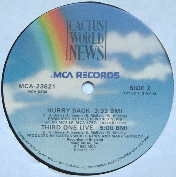 Cactus World News : Years Later (12")