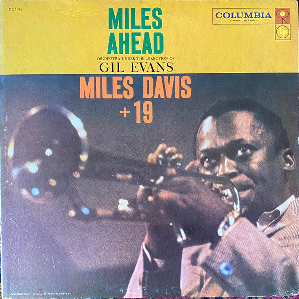Miles Davis + 19 - Orchestra Under The Direction Of Gil Evans : Miles Ahead (LP, Album, Mono, Hol)