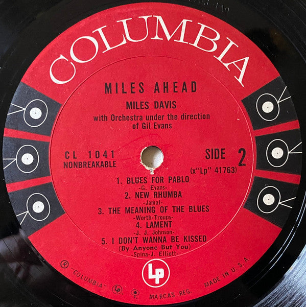 Miles Davis + 19 - Orchestra Under The Direction Of Gil Evans : Miles Ahead (LP, Album, Mono, Hol)