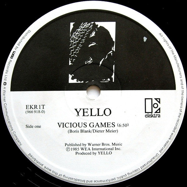 Yello : Vicious Games (12", Single)
