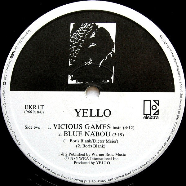 Yello : Vicious Games (12", Single)