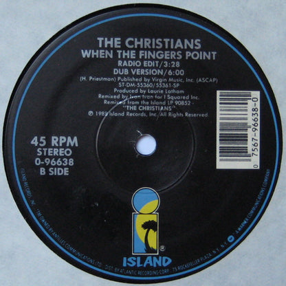 The Christians : When The Fingers Point (12")
