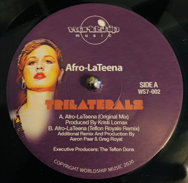 The Trilaterals : Afro-LaTeena (7")