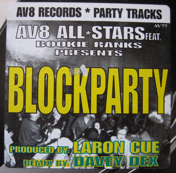 AV8 All-Stars* : The Block Party (12")