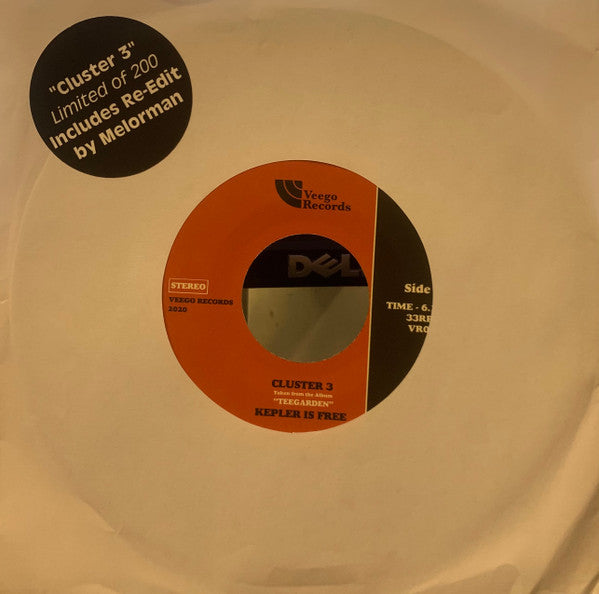 Kepler is Free : Cluster 3  (7", Single, Ltd)