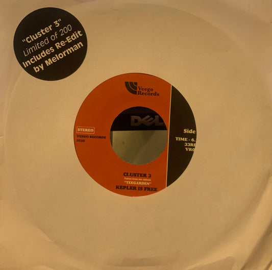 Kepler is Free : Cluster 3  (7", Single, Ltd)