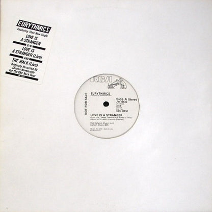 Eurythmics : Love Is A Stranger (12", Single, Promo)