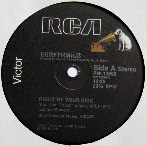 Eurythmics : Right By Your Side (12")