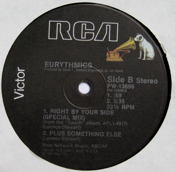 Eurythmics : Right By Your Side (12")