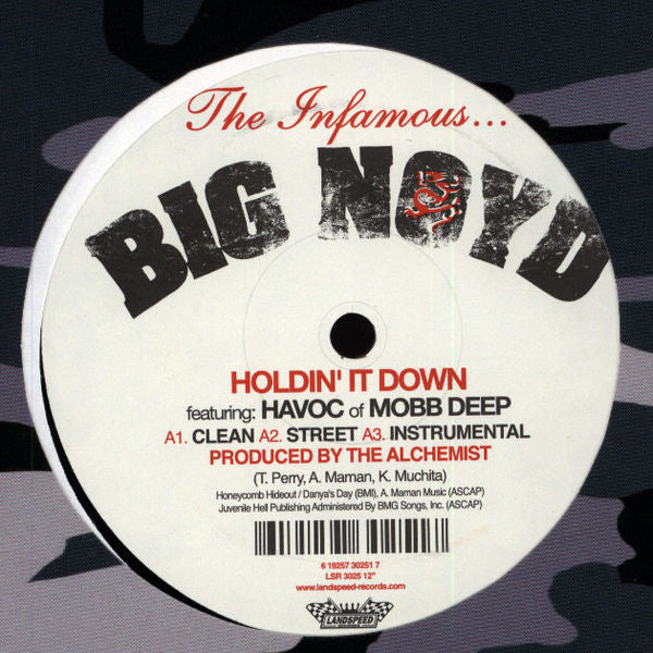 Big Noyd : Holdin' It Down / Air It Out (12")