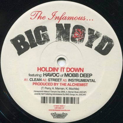 Big Noyd : Holdin' It Down / Air It Out (12")