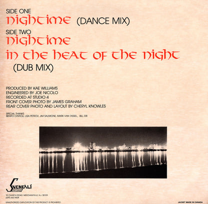Pretty Poison : Nightime (12", Ora)