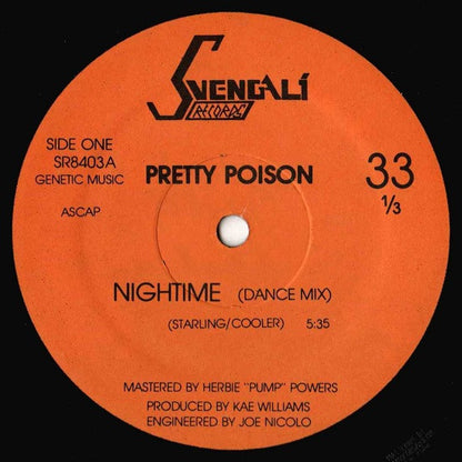 Pretty Poison : Nightime (12", Ora)