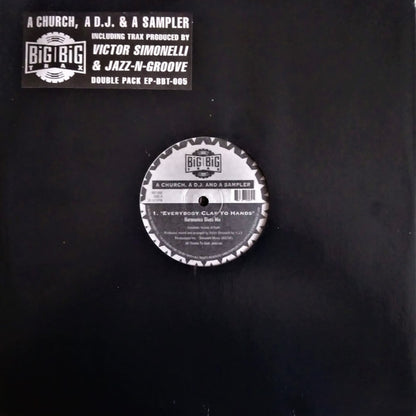 A Church, A D.J. & A Sampler : Everybody Clap Yo Hands  (2x12", EP)