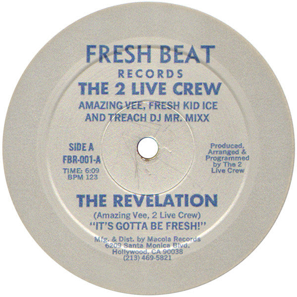 The 2 Live Crew : The Revelation / 2 Live (12")
