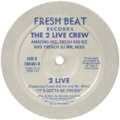 The 2 Live Crew : The Revelation / 2 Live (12")