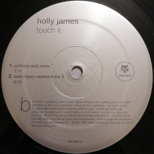 Holly James : Touch It (12")