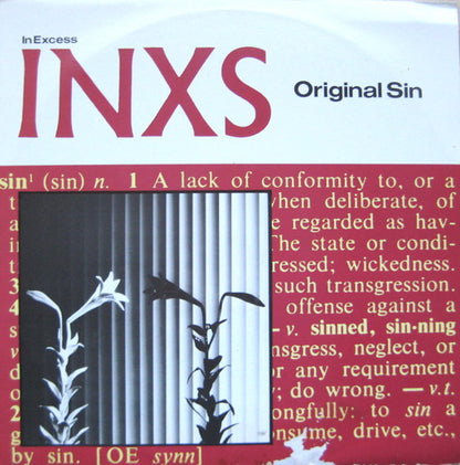 INXS (In Excess)* : Original Sin (12")