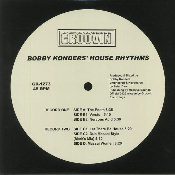 Bobby Konders : House Rhythms (2x12")