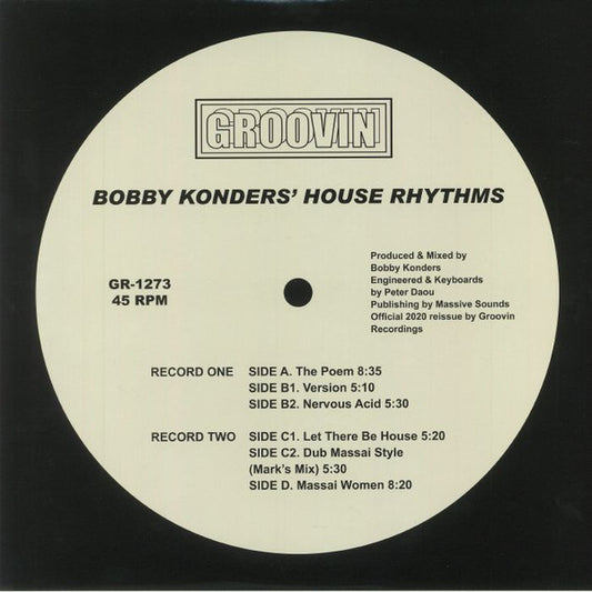 Bobby Konders : House Rhythms (2x12")