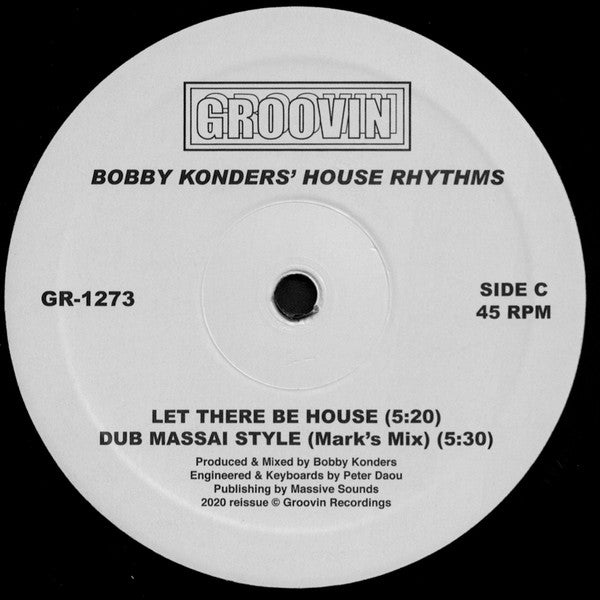 Bobby Konders : House Rhythms (2x12")