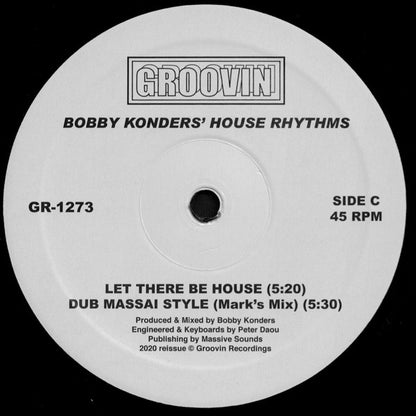 Bobby Konders : House Rhythms (2x12")