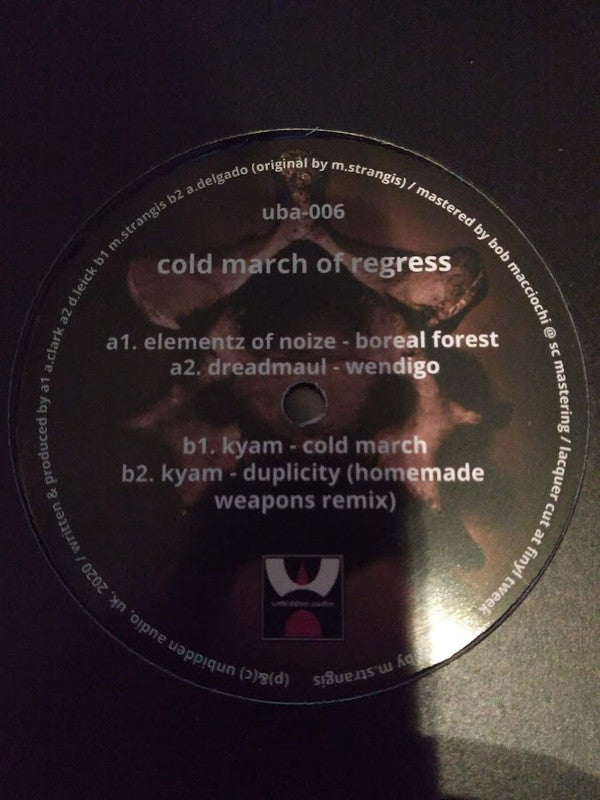 Various : Cold March Of Regress (12", EP, Ltd)