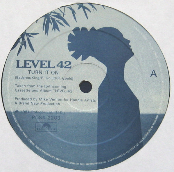 Level 42 : Turn It On (12")