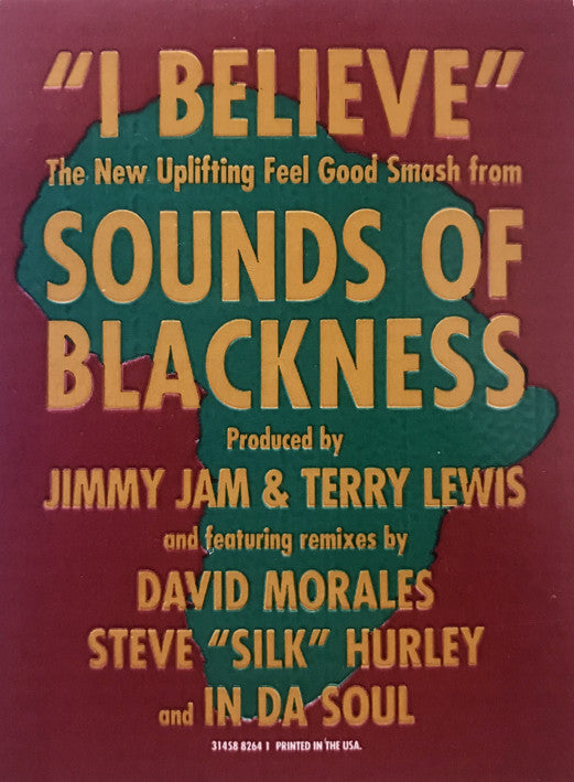 Sounds Of Blackness : I Believe (12")