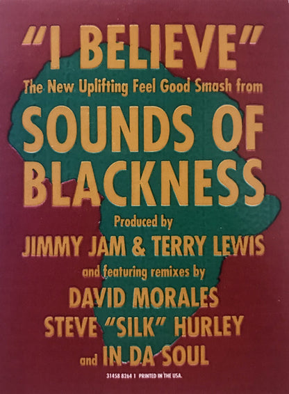 Sounds Of Blackness : I Believe (12")