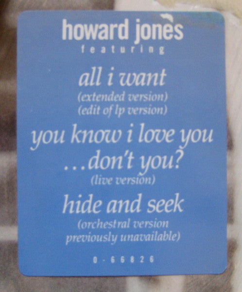 Howard Jones : All I Want (12")