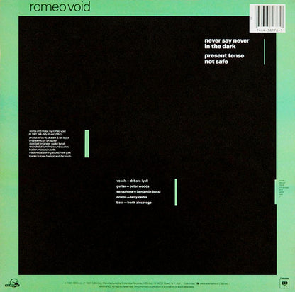 Romeo Void : Never Say Never (12")