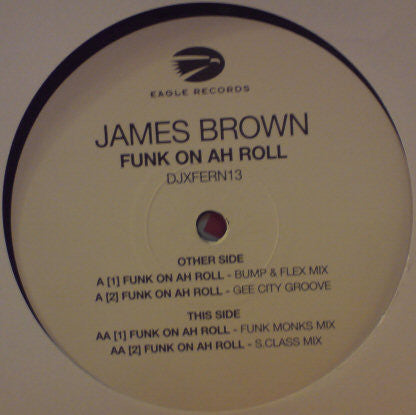 James Brown : Funk On Ah Roll (2x12", Promo)