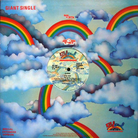 Aurra : Checking You Out (12", Single)