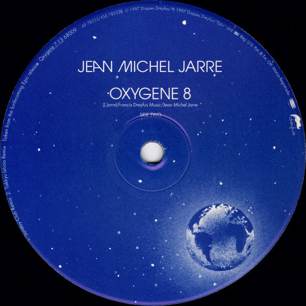 Jean Michel Jarre* : Oxygene 8 (12", Single)