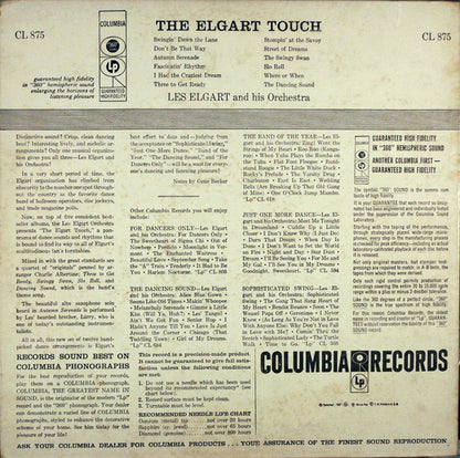 Les Elgart And His Orchestra : The Elgart Touch (LP, Album, Mono)