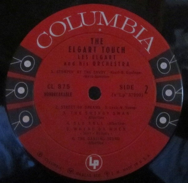 Les Elgart And His Orchestra : The Elgart Touch (LP, Album, Mono)