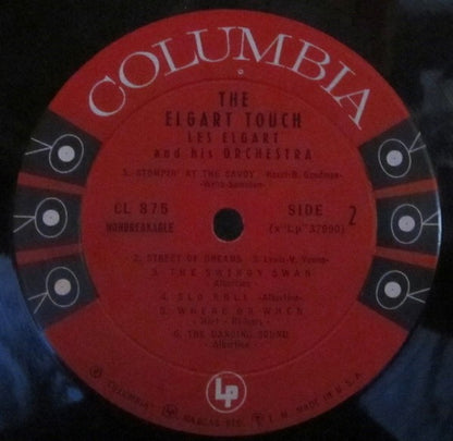 Les Elgart And His Orchestra : The Elgart Touch (LP, Album, Mono)