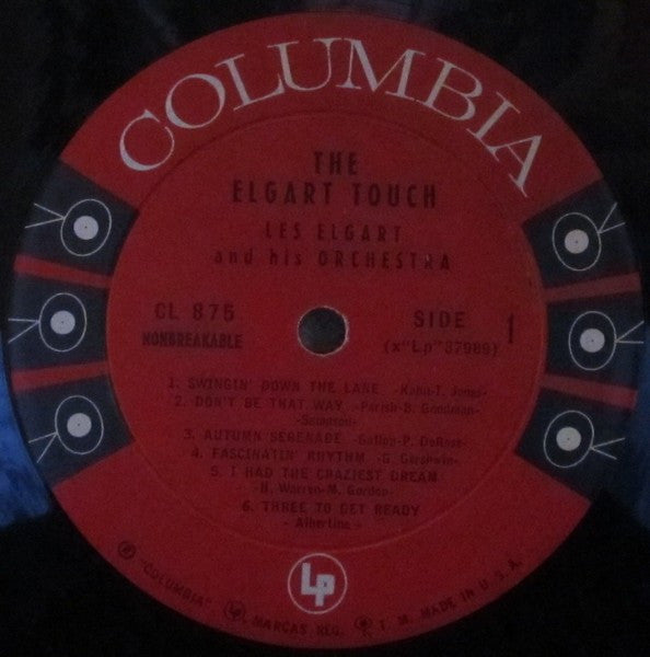Les Elgart And His Orchestra : The Elgart Touch (LP, Album, Mono)